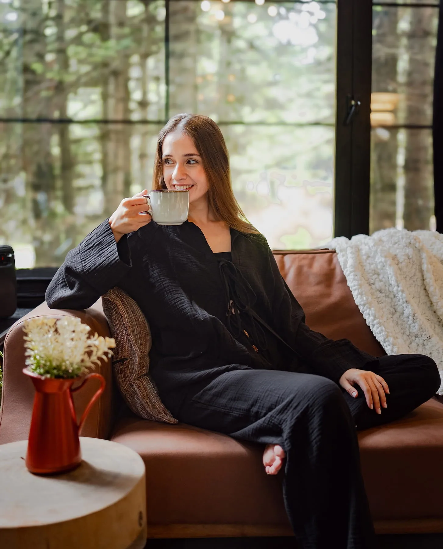 Black Loungewear Set