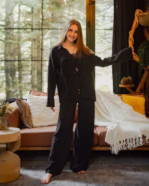 Black Loungewear Set