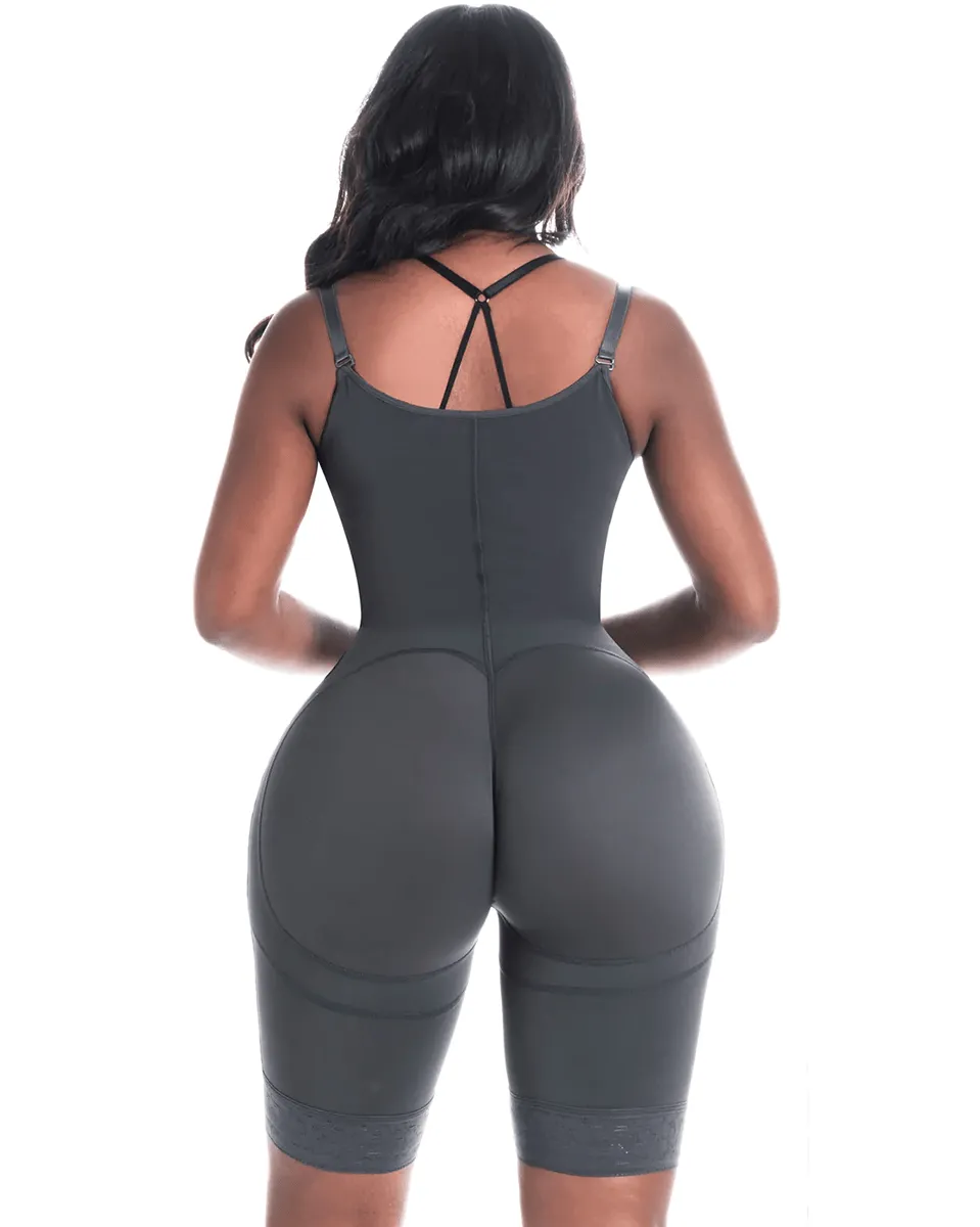 Bling Shapers Colombian Faja for Curvy Women with Wide Hips - 4 Hook Closure
