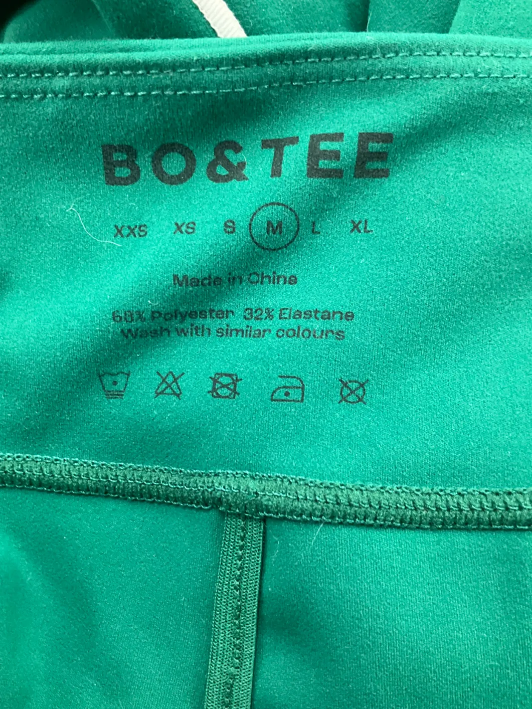 Bo   Tee Soft Active Leggings In Varsity Green UK M