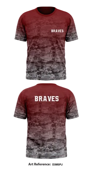 Braves Store 2 Core Men's SS Performance Tee - d3m5Pj