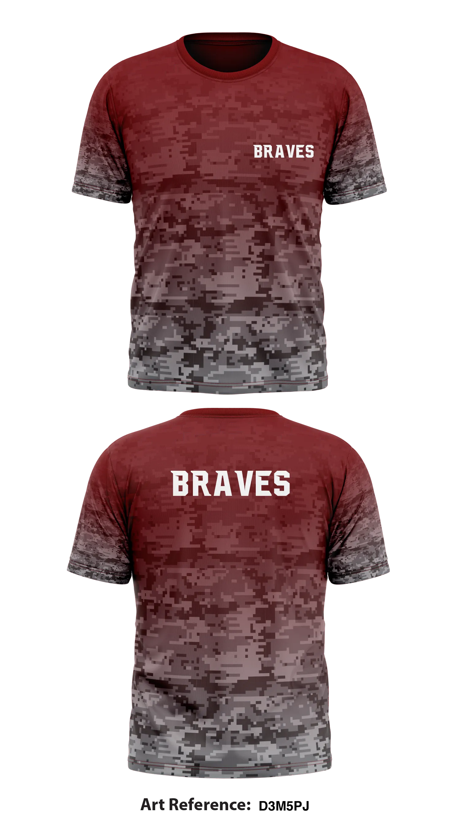 Braves Store 2 Core Men's SS Performance Tee - d3m5Pj