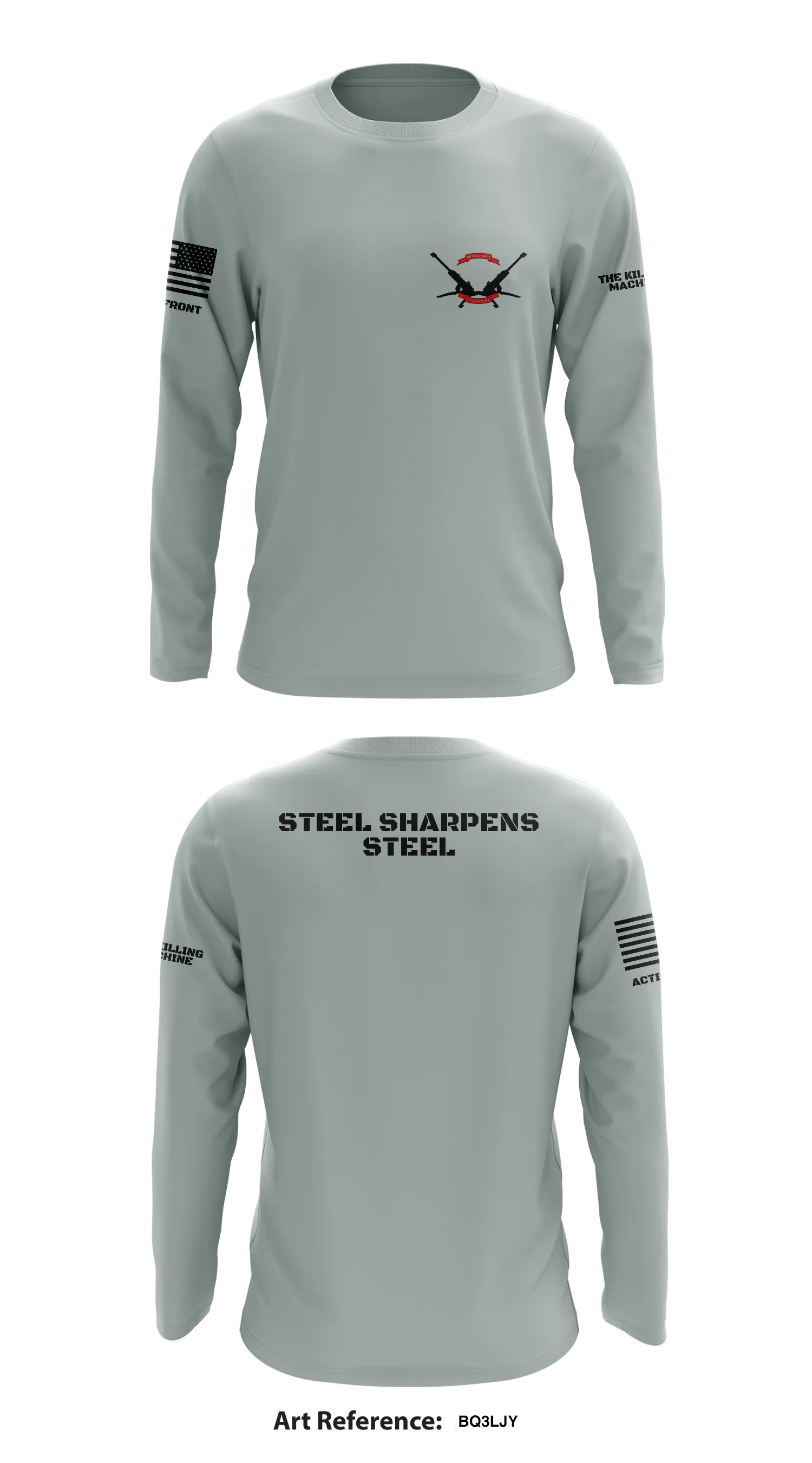 Bravo Battery 2-146 FA Store 1 Core Men's LS Performance Tee - Bq3LJy