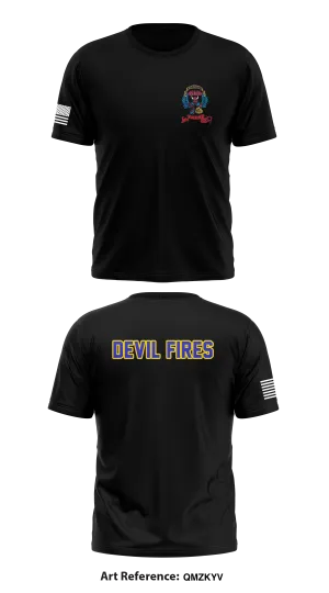 Brigade Fires, 1BCT 82nd Airborne Division Store 1 Core Men's SS Performance Tee - qmZKyv