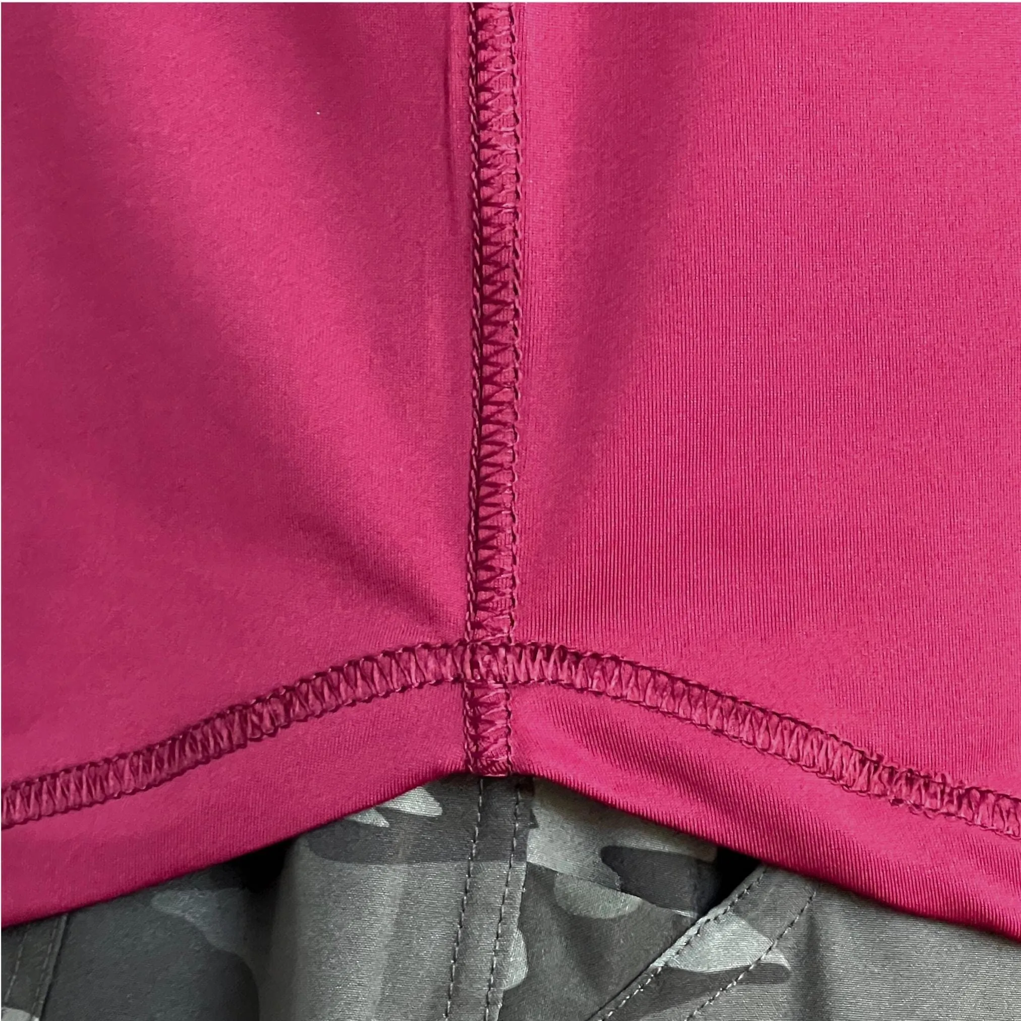 BRUCE BOLT Short Sleeve Performance T-Shirt with Reflective Bolt - MAROON