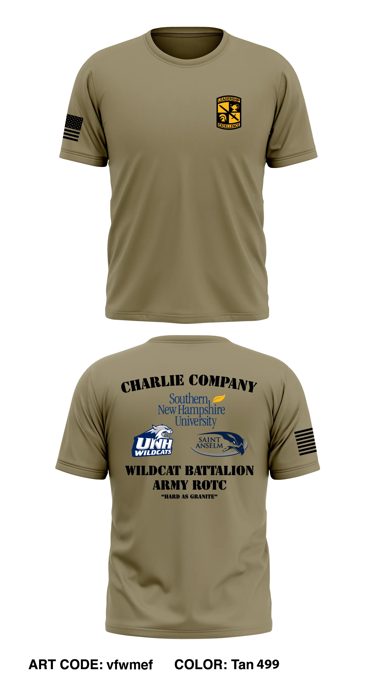 C Co, Wildcat BN Store 1 Core Men's SS Performance Tee - vfwmef
