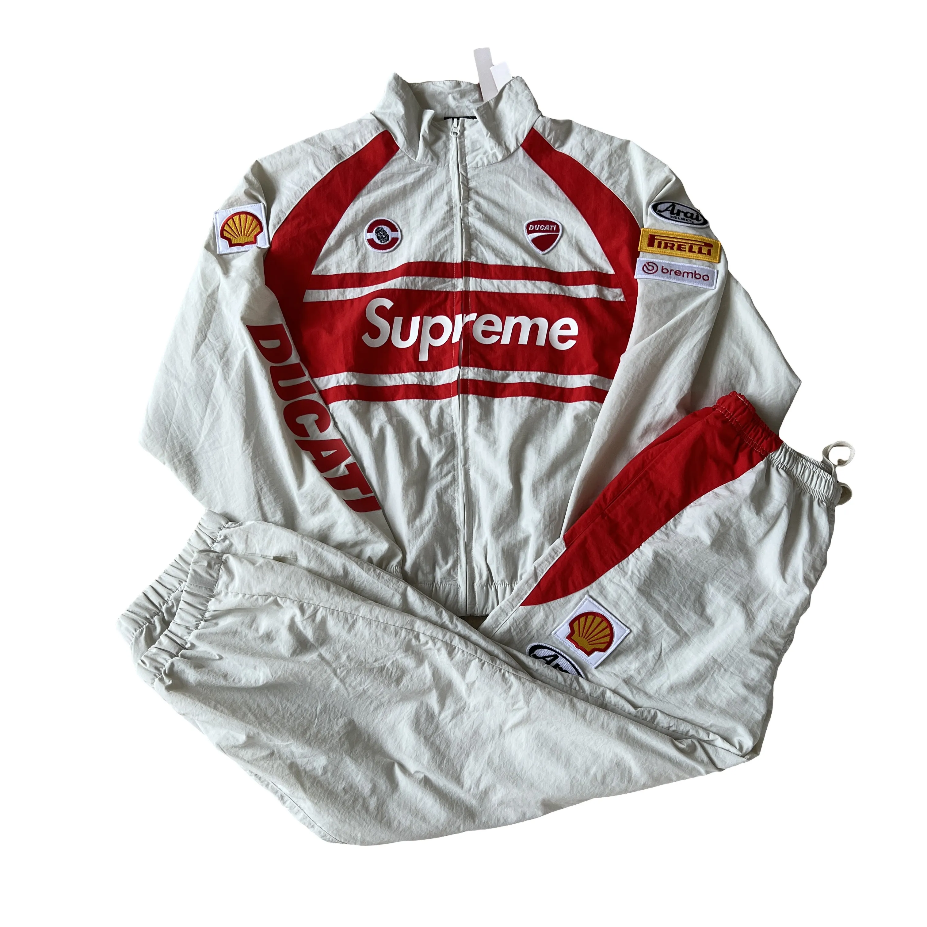 Campera Supreme Ducati Track Celeste