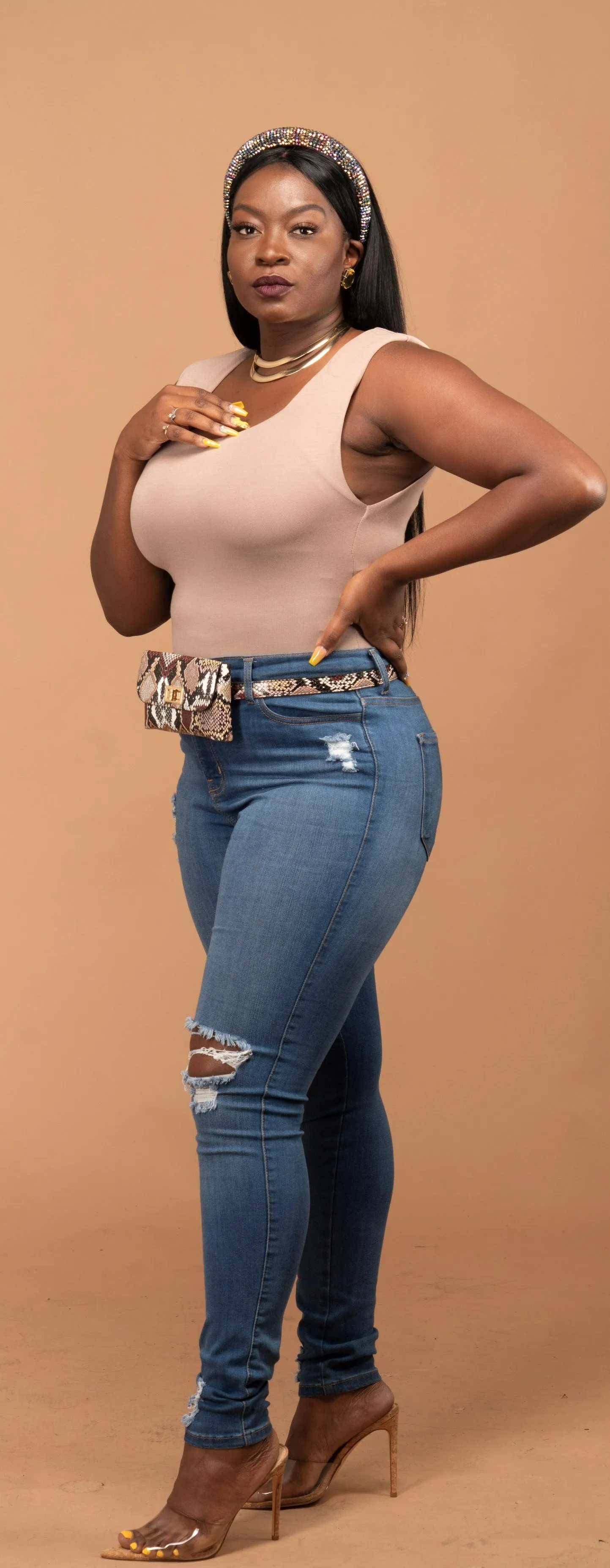 Cassie bodysuit (Taupe)