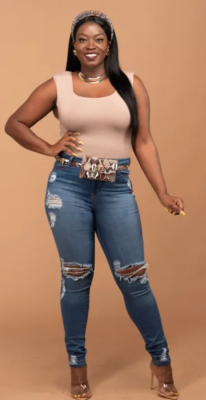 Cassie bodysuit (Taupe)