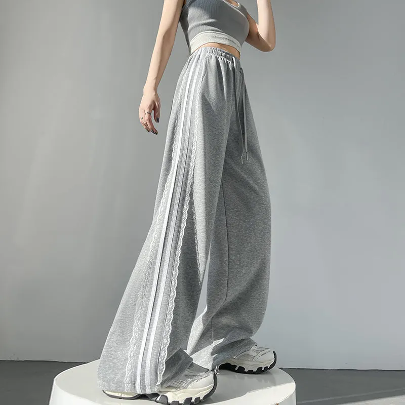 Casual and Chic Women's Sweatpants with Soft Drawstring Cuffs