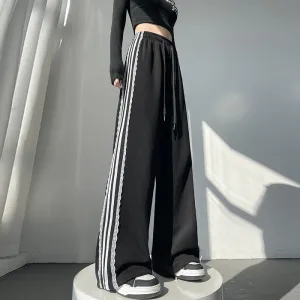Casual and Chic Women's Sweatpants with Soft Drawstring Cuffs