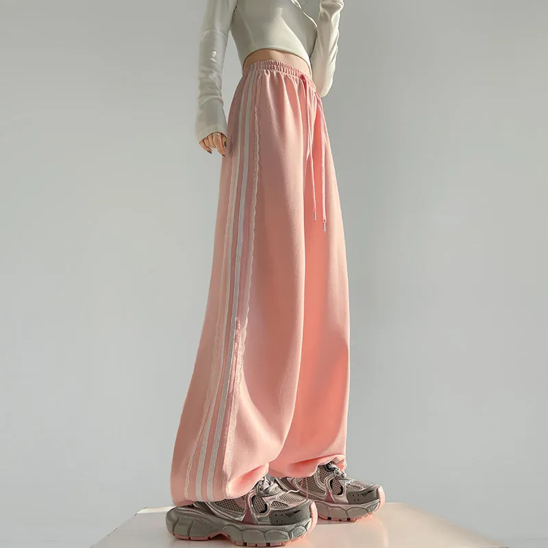 Casual and Chic Women's Sweatpants with Soft Drawstring Cuffs