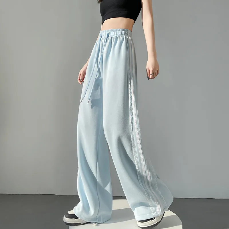 Casual and Chic Women's Sweatpants with Soft Drawstring Cuffs