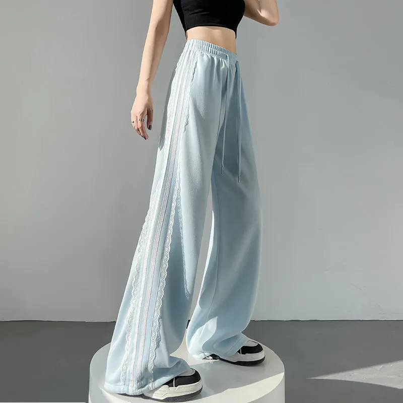 Casual and Chic Women's Sweatpants with Soft Drawstring Cuffs