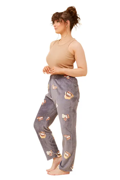 CAT PLUSH PJ PANTS