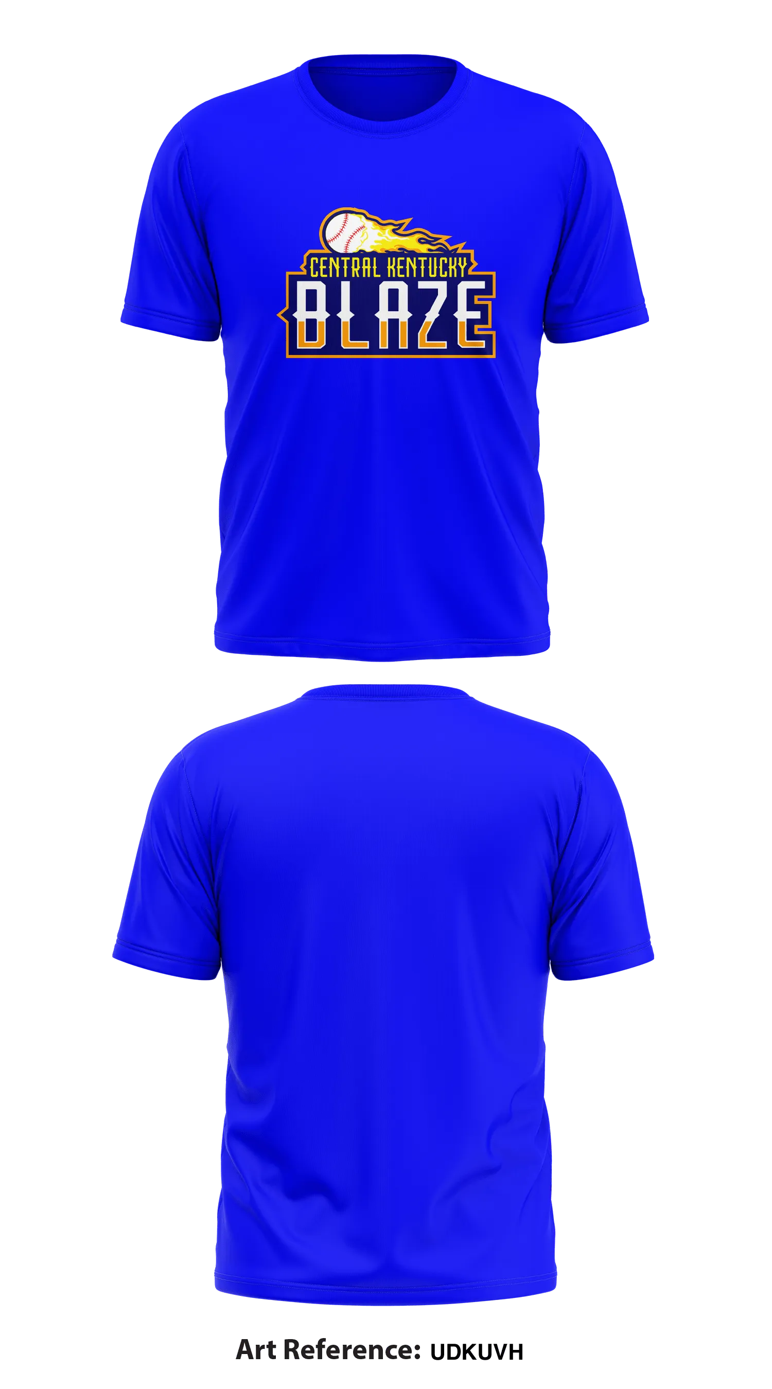 Central Kentucky Blaze Store 1 Core Men's SS Performance Tee - udkuvh