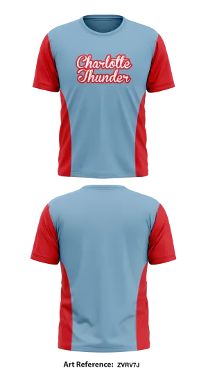 Charlotte Thunder Store 1 Core Men's SS Performance Tee - ZVRV7j