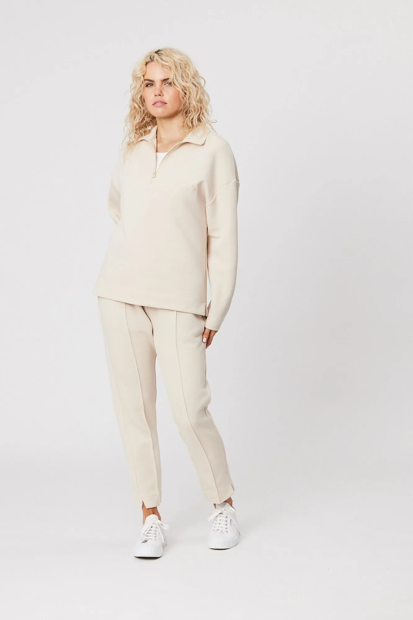 Club Track Pant - Ivory