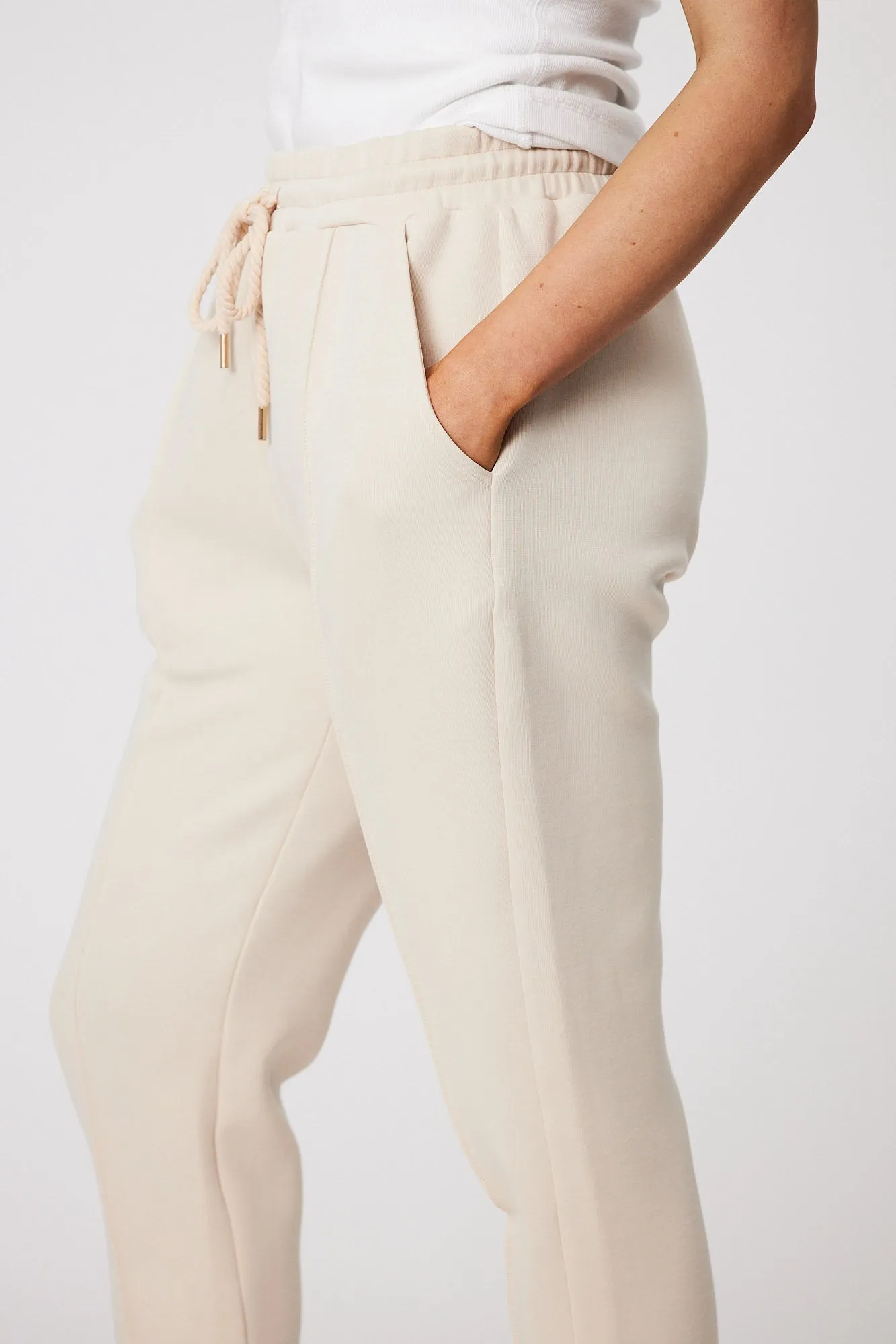 Club Track Pant - Ivory