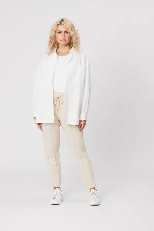 Club Track Pant - Ivory