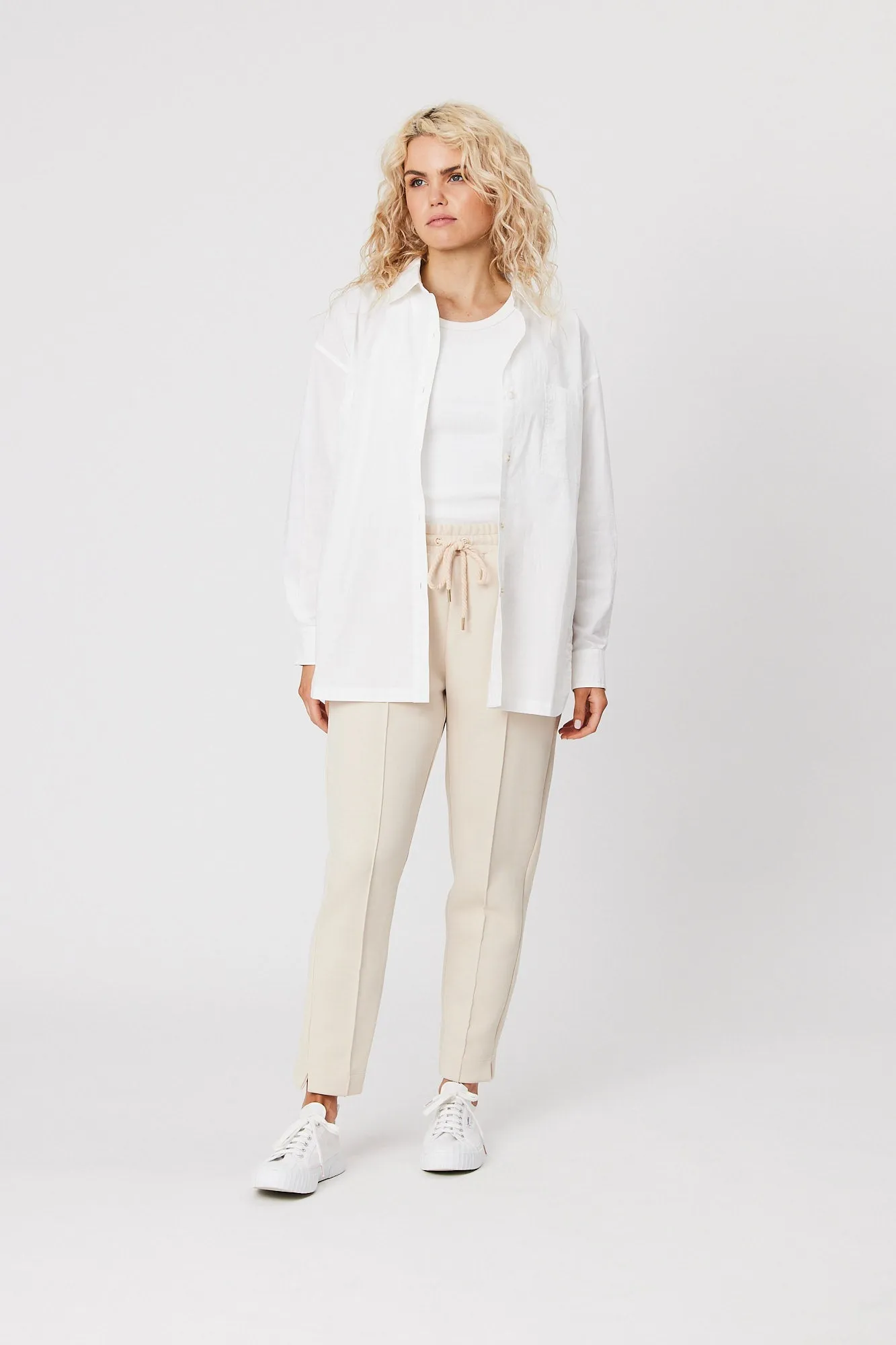 Club Track Pant - Ivory