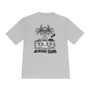 Coconut Skull Palm Tree SPF Fishing Short Sleeve Performance Shirt