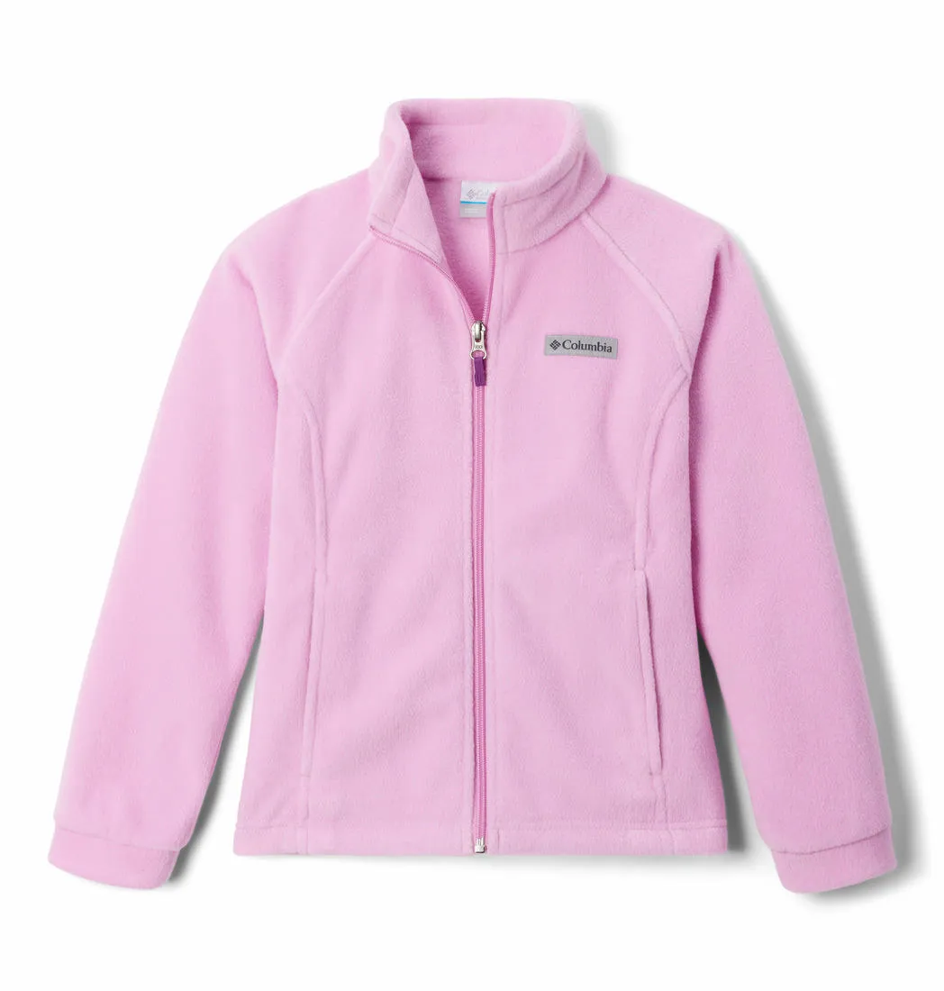Columbia Kids Girls Purple Benton Springs Fleece Jacket