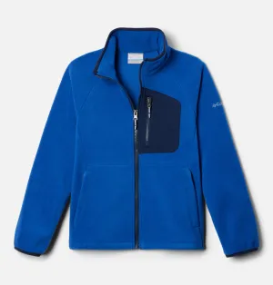 Columbia Kids Unisex Navy Blue Fast Trek IV Full Zip Fleece Jacket