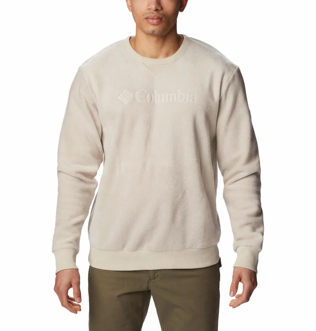 Columbia Men Beige Steens Mountain Crew 2.0 Fleece Jacket