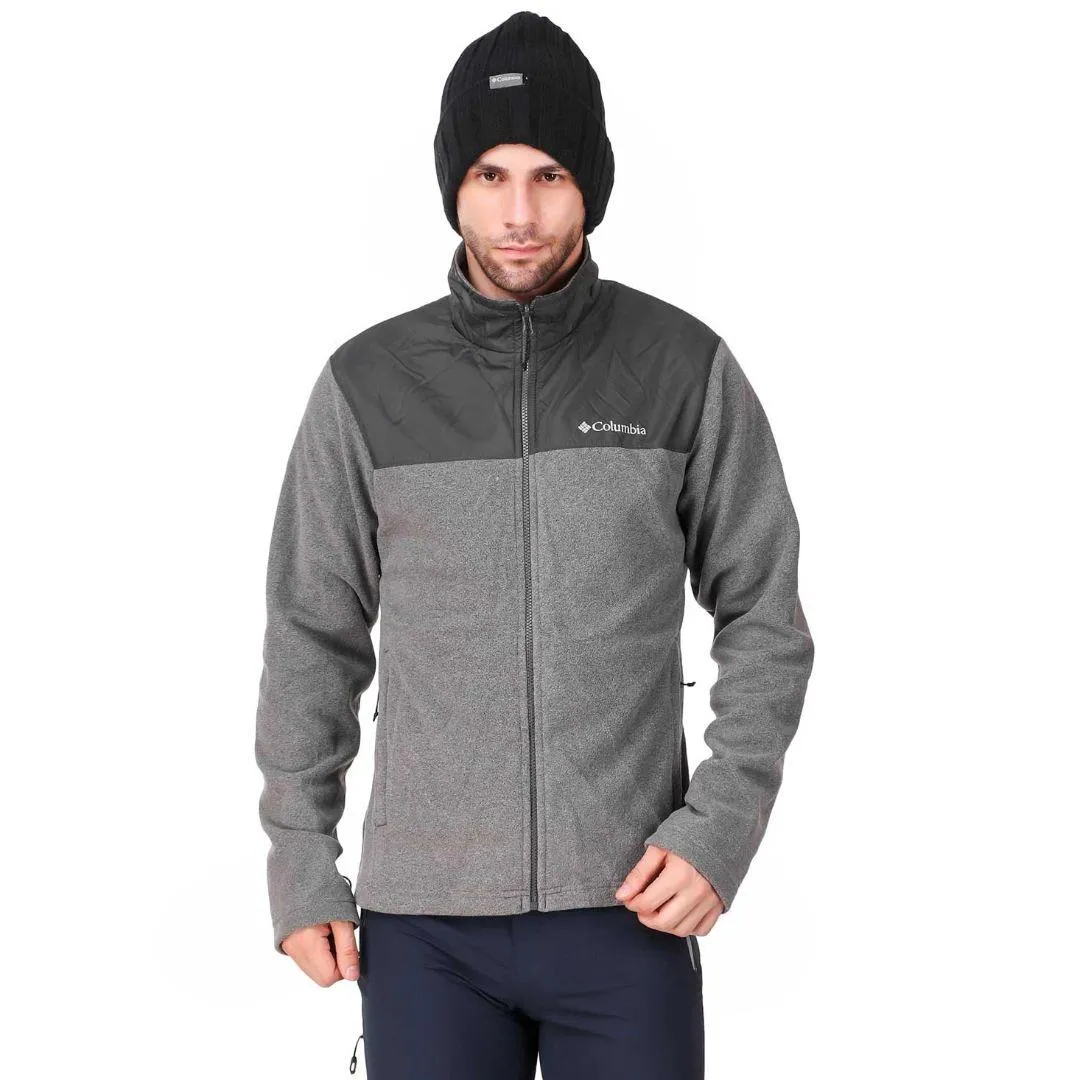 Columbia Men Black Bugaboo II Fleece Interchange Jacket