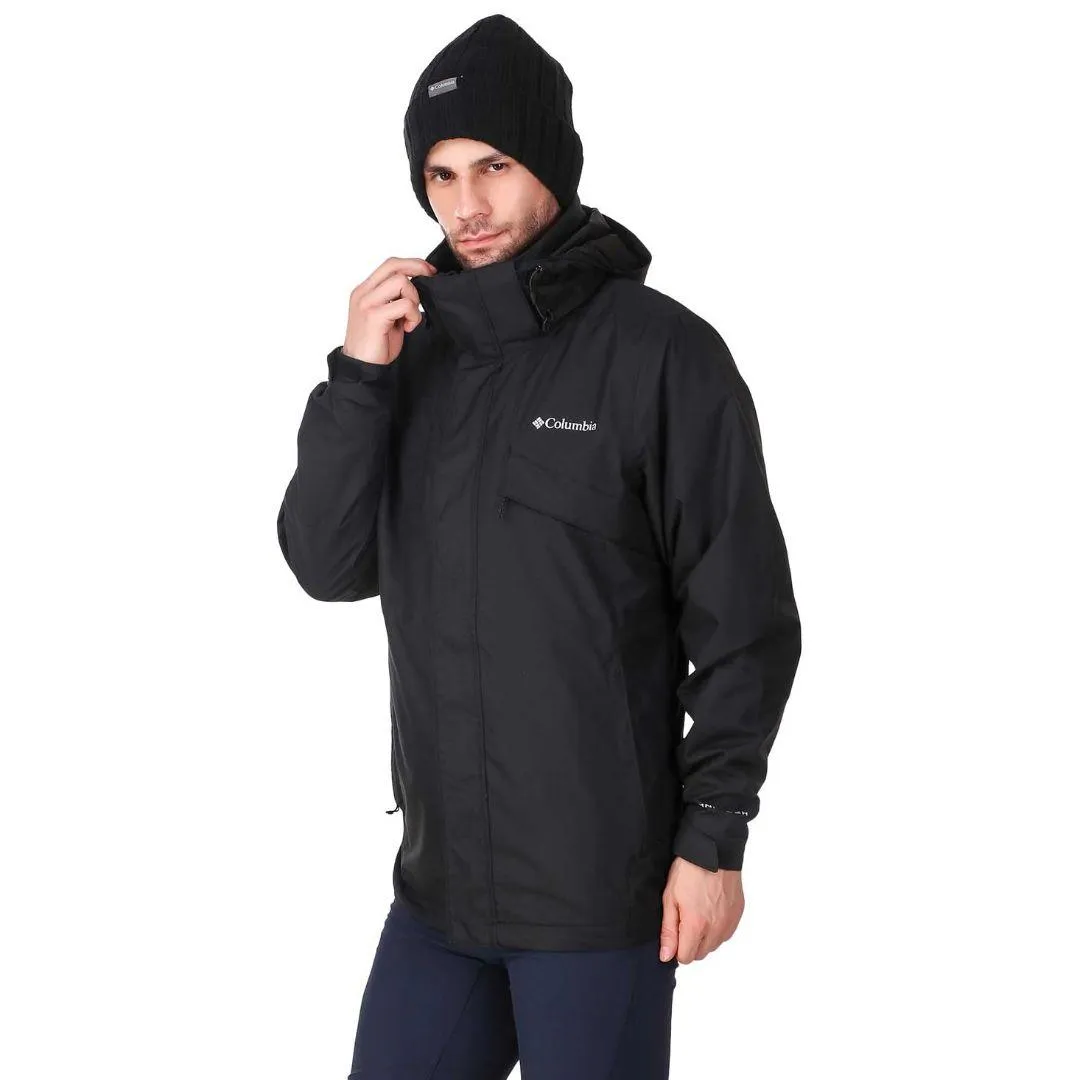 Columbia Men Black Bugaboo II Fleece Interchange Jacket