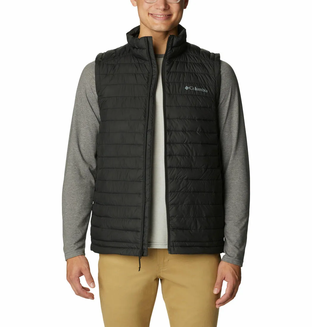 Columbia Men Black Silver Falls Vest