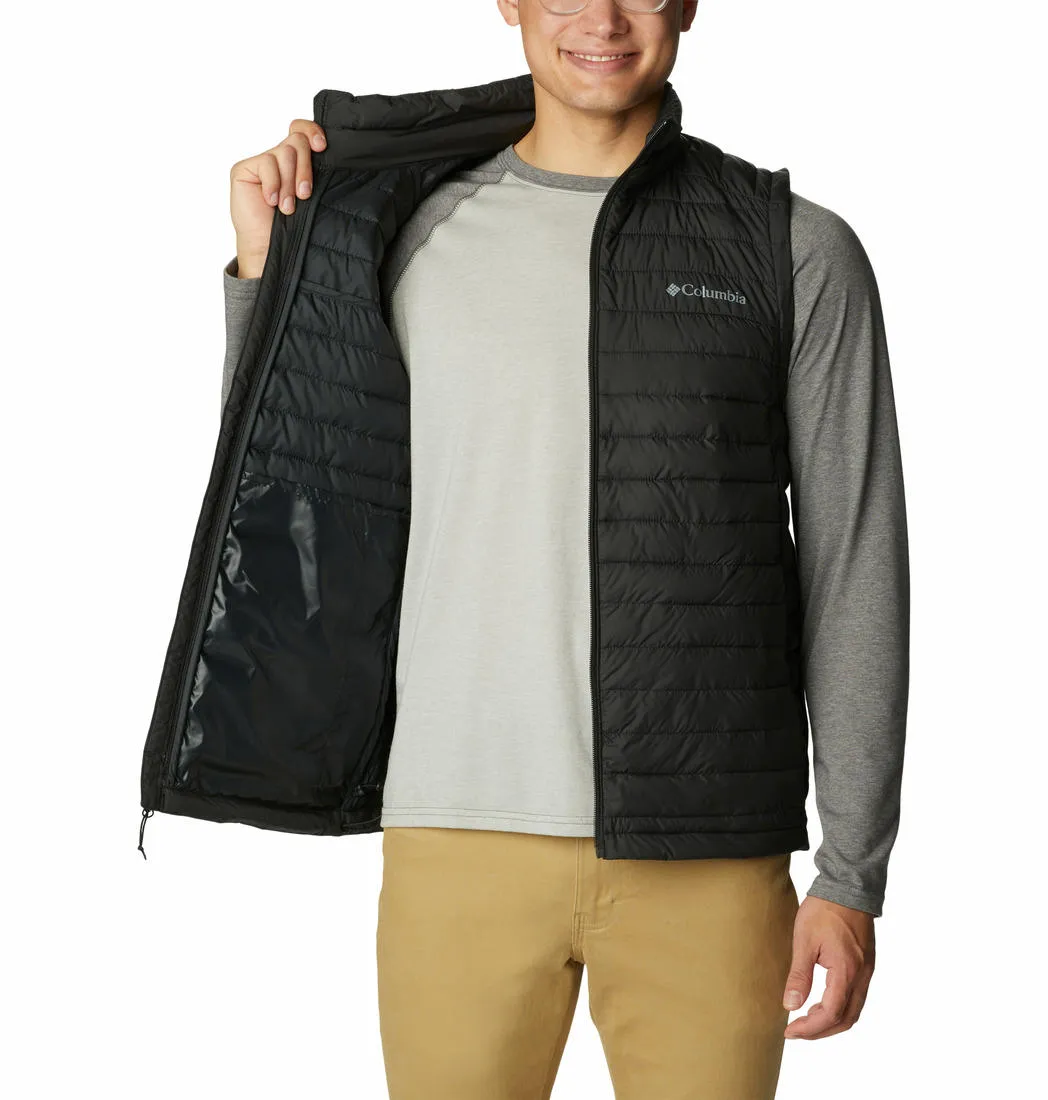 Columbia Men Black Silver Falls Vest