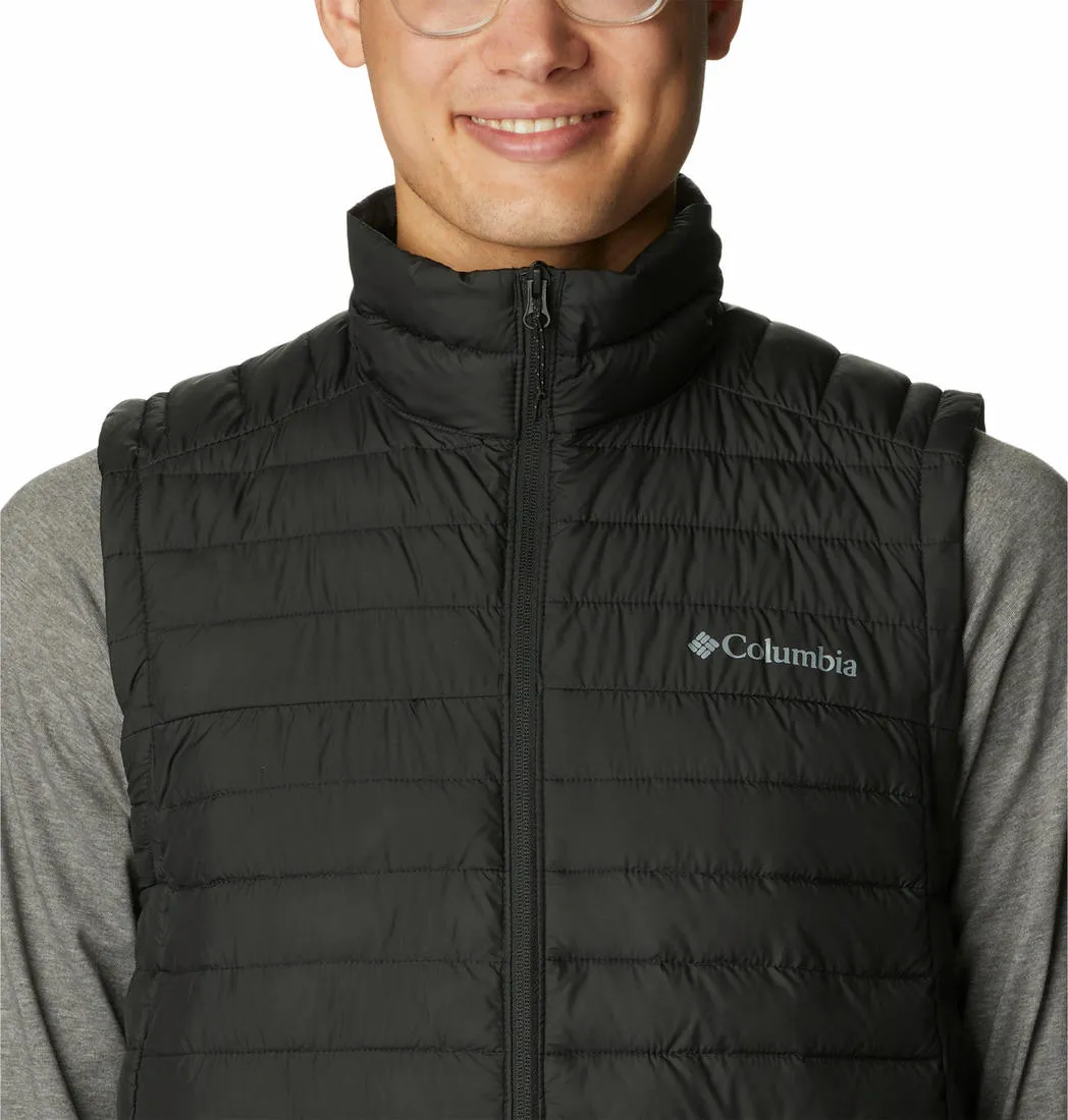 Columbia Men Black Silver Falls Vest
