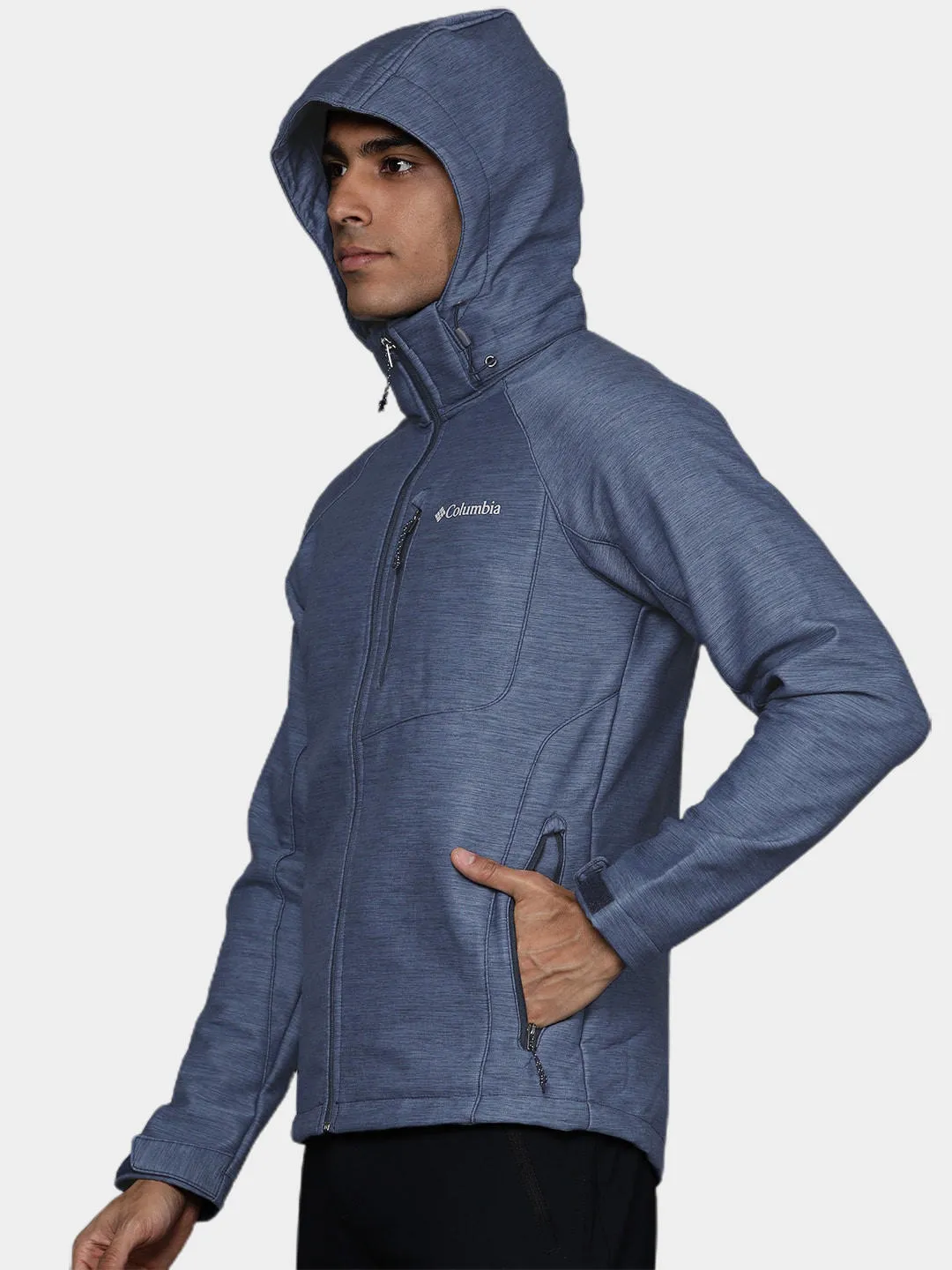 Columbia Men Blue Cascade Ridge II Soft Shell Jacket