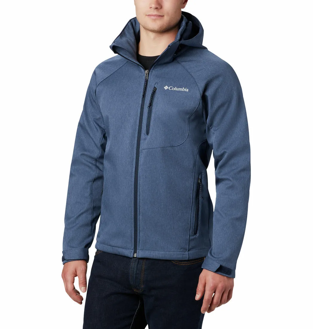 Columbia Men Blue Cascade Ridge II Soft Shell Jacket