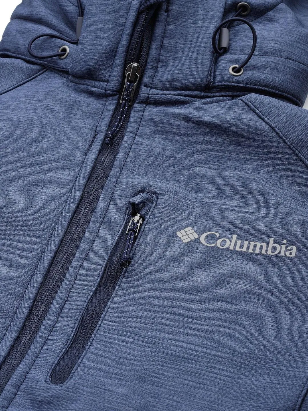 Columbia Men Blue Cascade Ridge II Soft Shell Jacket