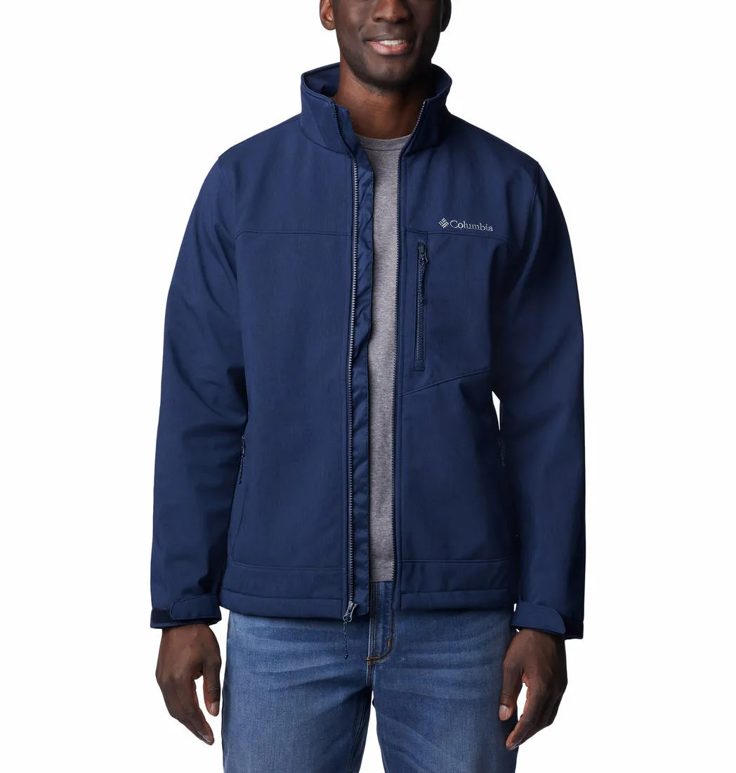 Columbia Men Blue Cruiser Valley Soft Shell Jacket