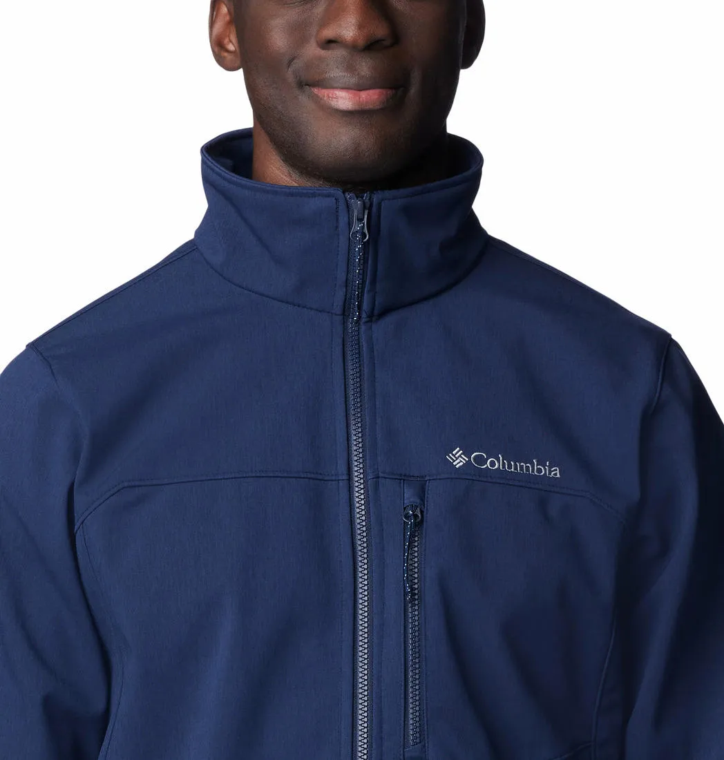 Columbia Men Blue Cruiser Valley Soft Shell Jacket
