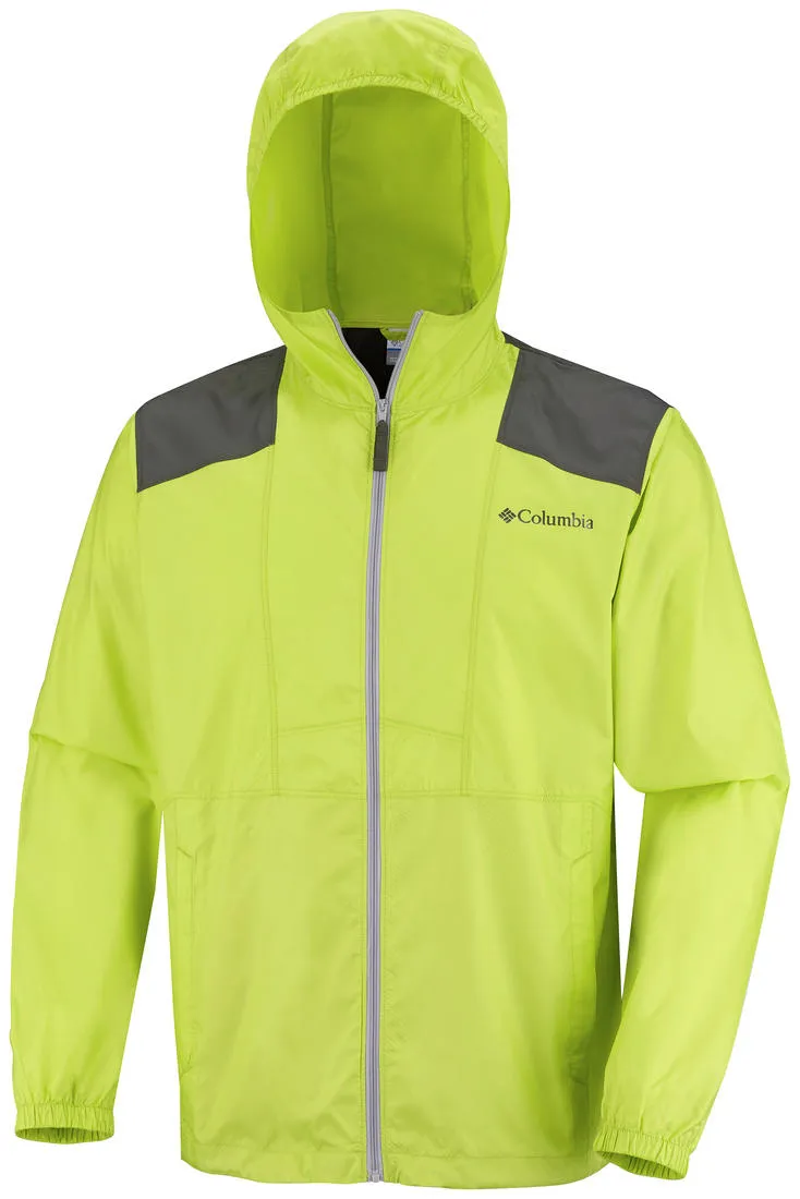 Columbia Men Green Flashback Windbreaker Rain Jacket
