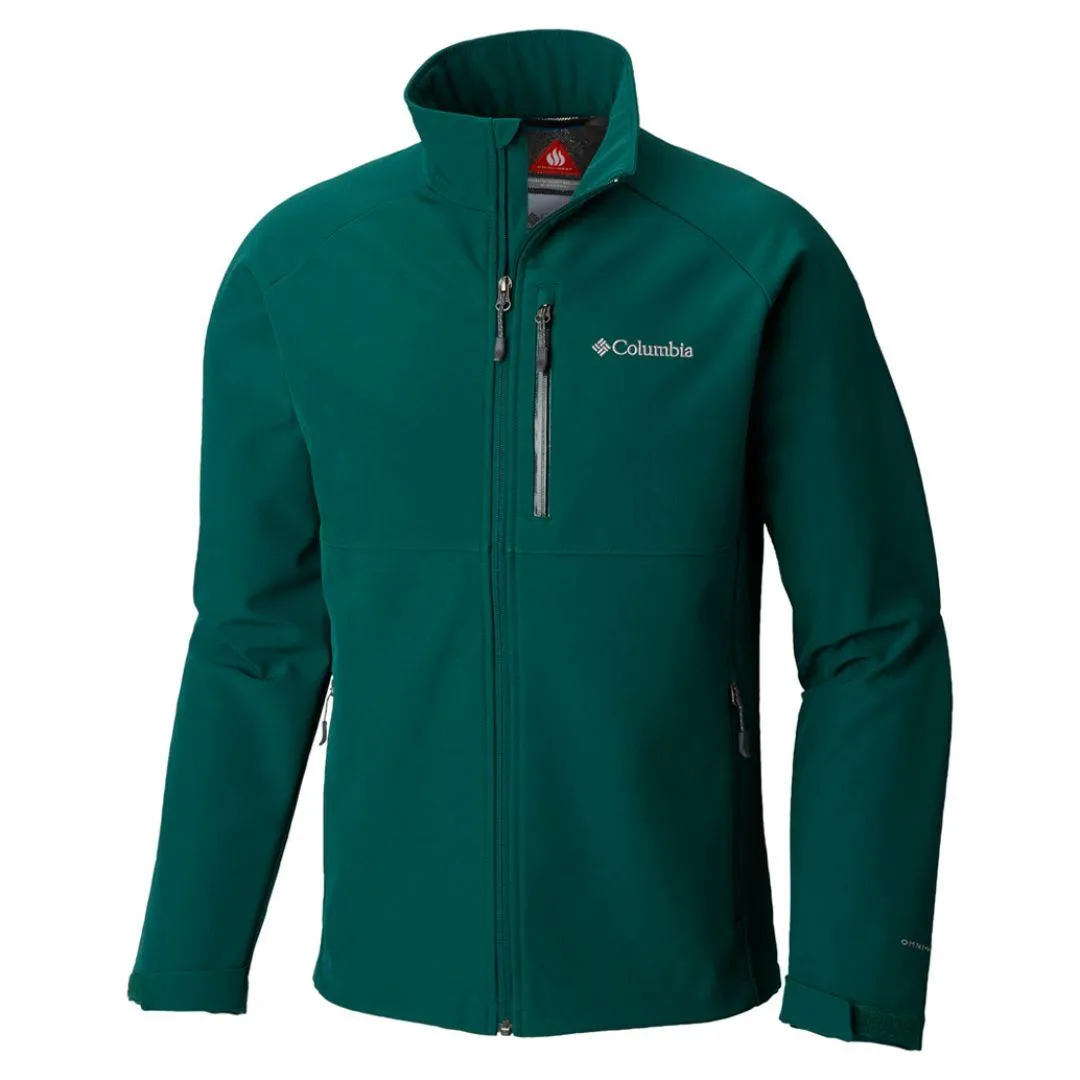 Columbia Men Green Heat Mode II Soft Shell Jacket