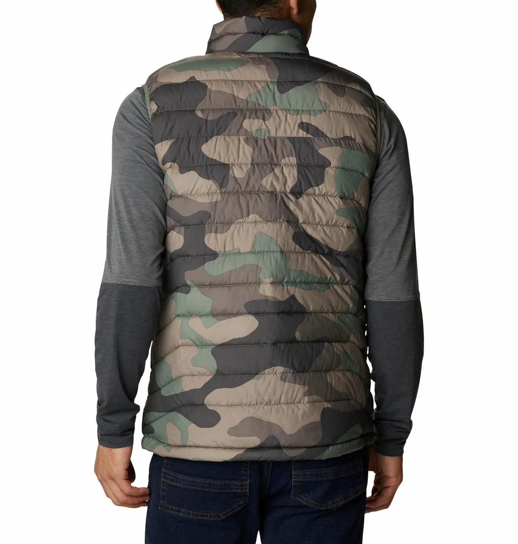 Columbia Men Green Powder Lite Vest