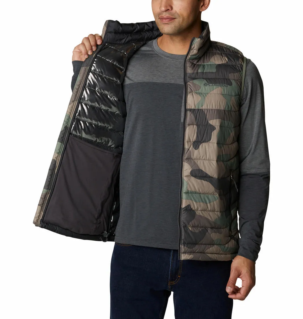 Columbia Men Green Powder Lite Vest