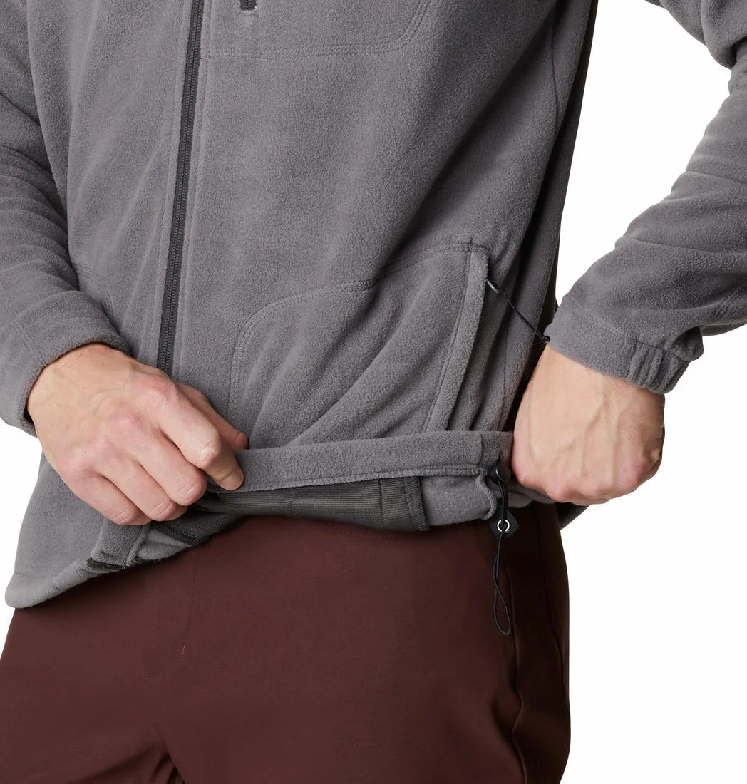 Columbia Men Grey Fast Trek II Full Zip Fleece Jacket