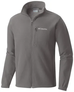 Columbia Men Grey Hot Dots III Full Zip Fleece Jacket