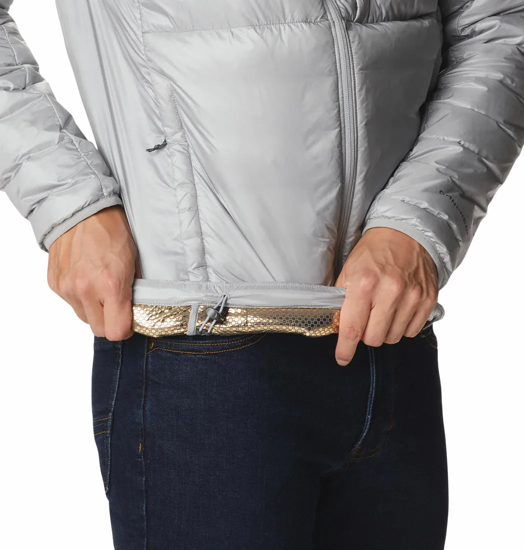 Columbia Men Grey Infinity Summit Double Wall Down Jacket