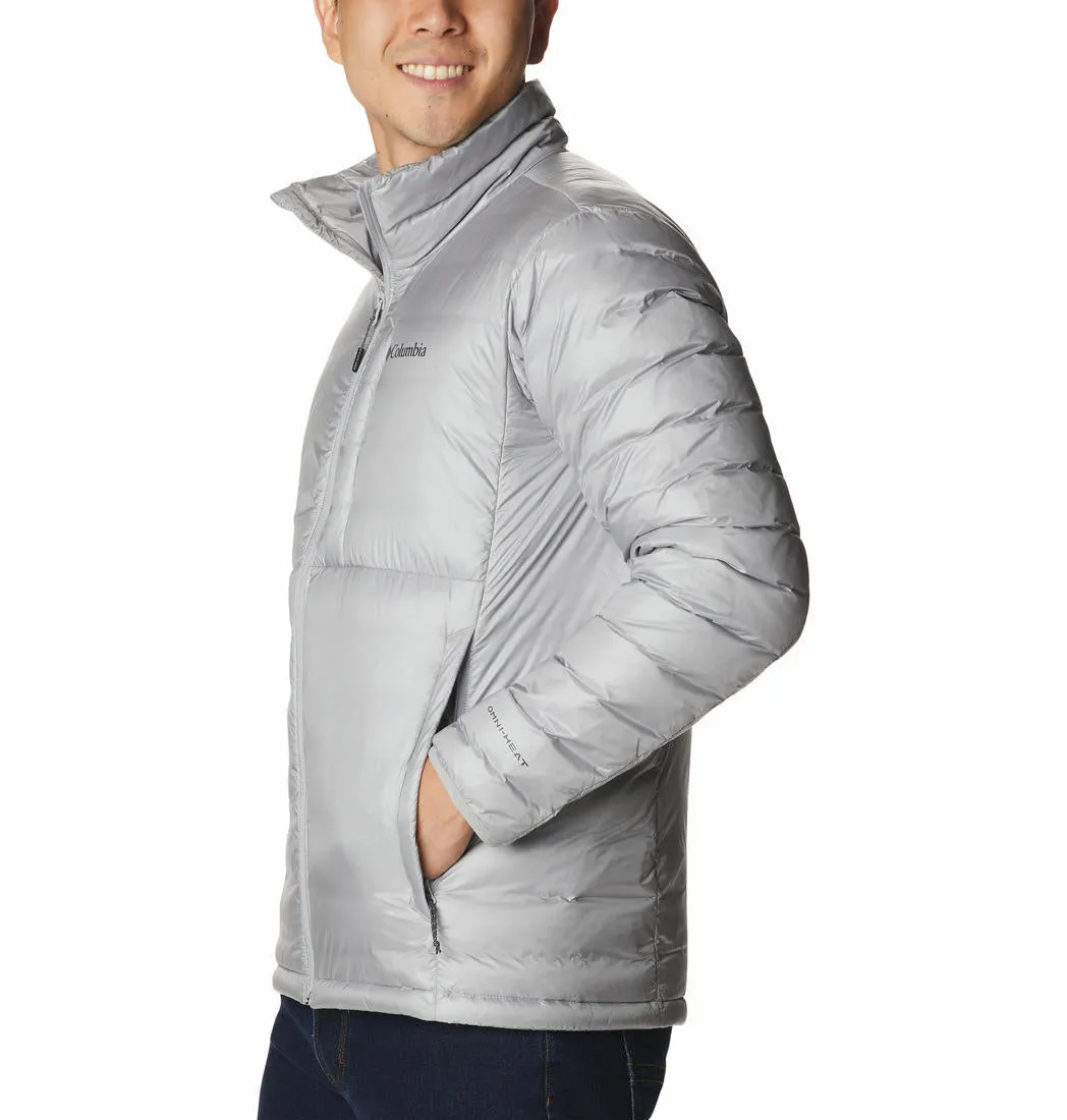Columbia Men Grey Infinity Summit Double Wall Down Jacket