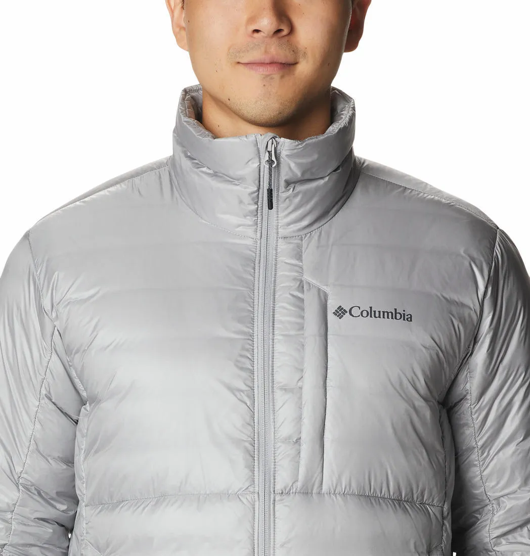 Columbia Men Grey Infinity Summit Double Wall Down Jacket