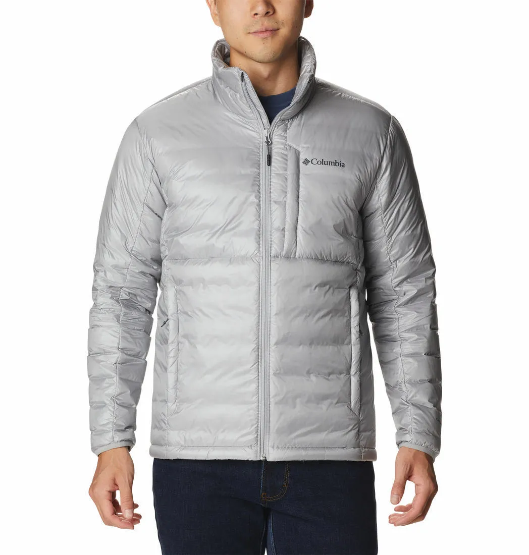 Columbia Men Grey Infinity Summit Double Wall Down Jacket
