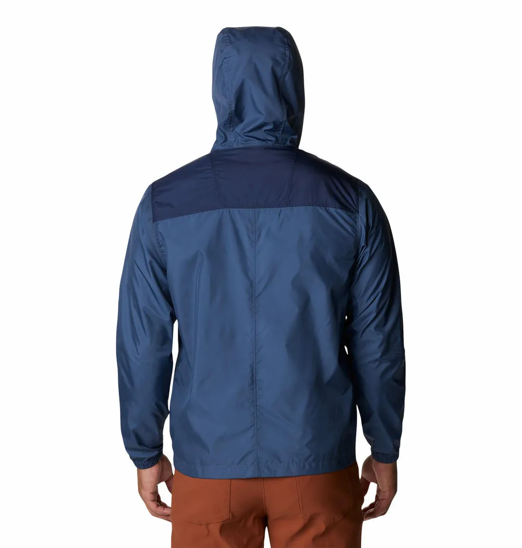 Columbia Men Navy Blue Flashback Windbreaker Rain Jacket